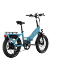 XP4 750 Electric Bike Folding Step-Thru Raindrop Blue