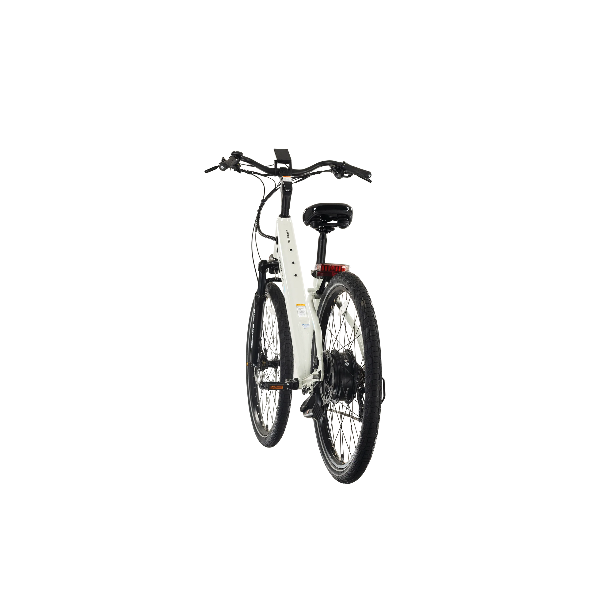 Lectric XPress2 Stratus White Cruiser eBike