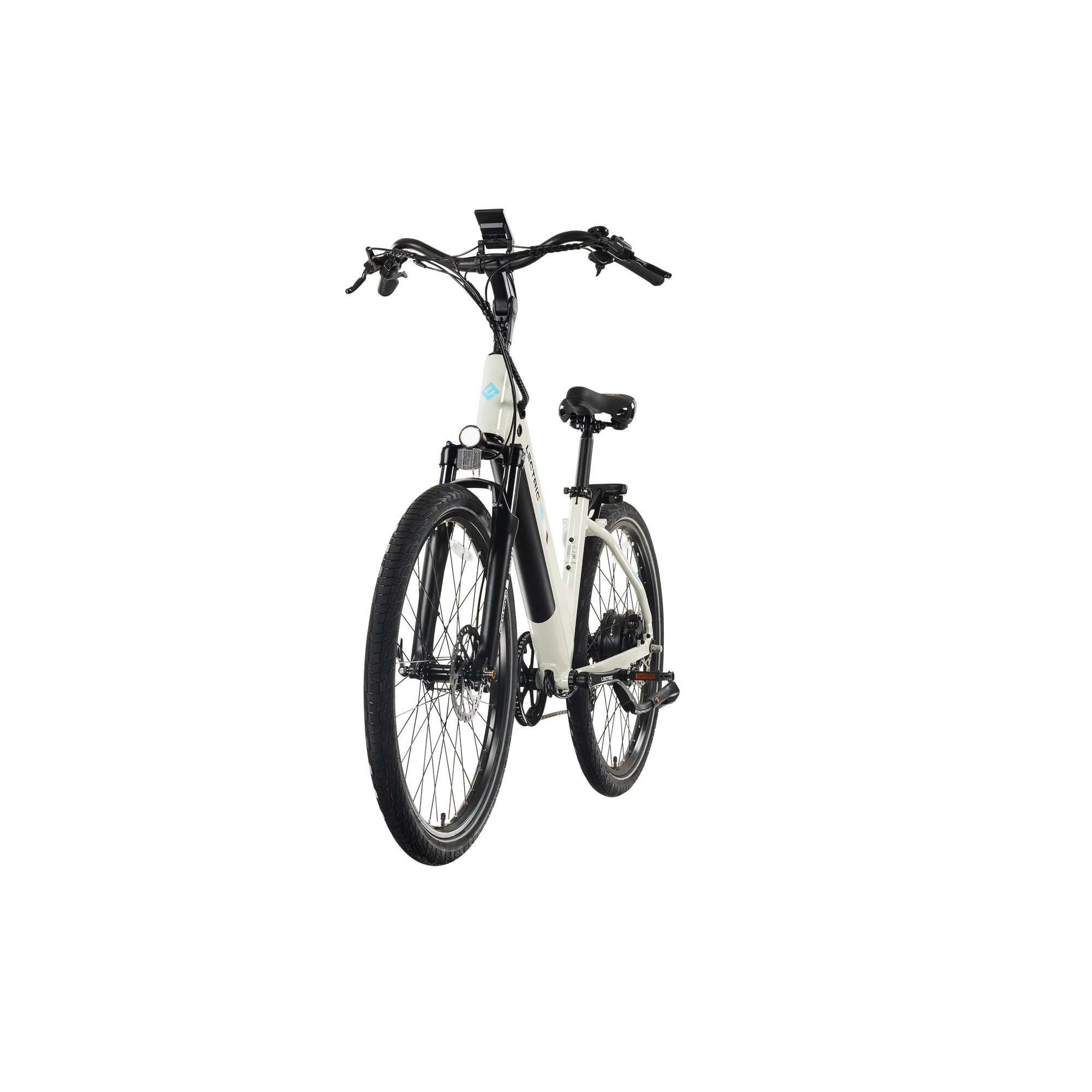 Lectric XPress2 Stratus White Cruiser eBike
