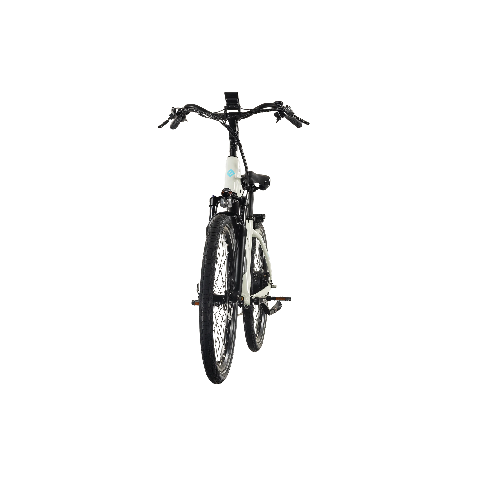 Lectric XPress2 Stratus White Cruiser eBike