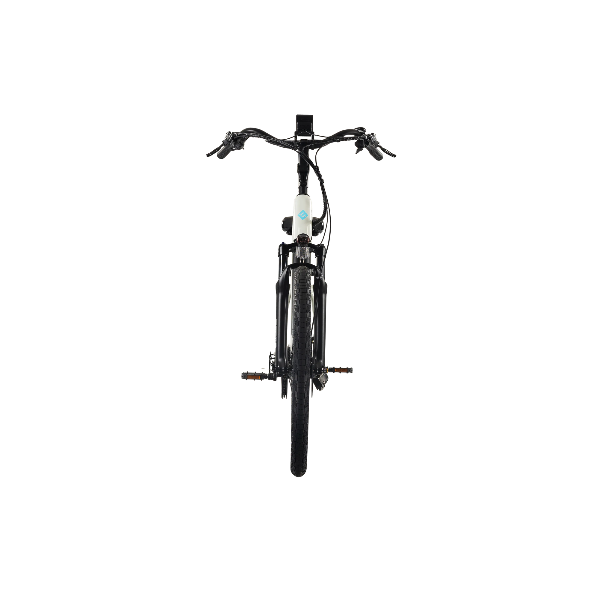 Lectric XPress2 Stratus White Cruiser eBike