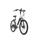 Lectric XPress2 Stratus White Cruiser eBike