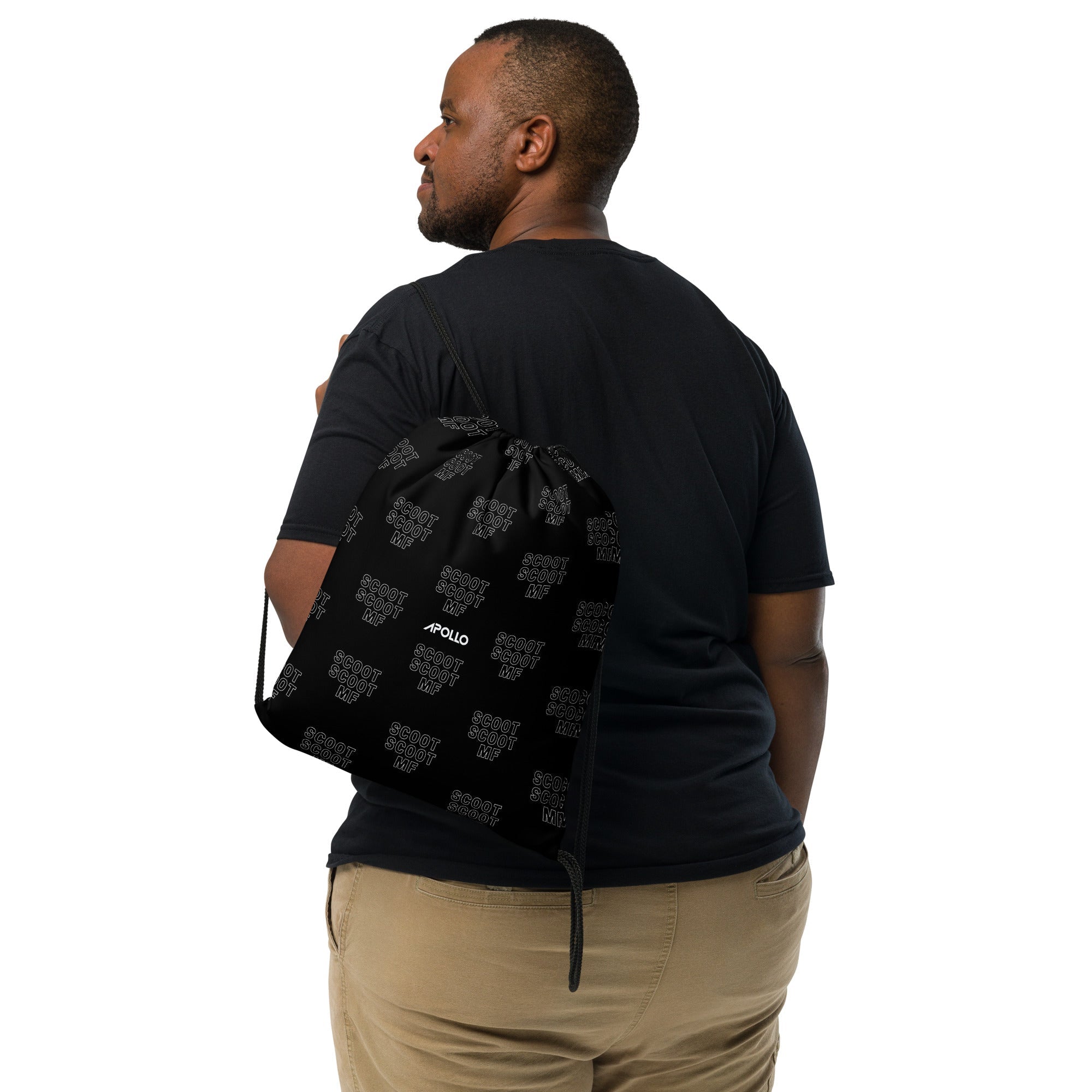 Scoot Scoot MF Drawstring Gym Backpack 15x17 Inch
