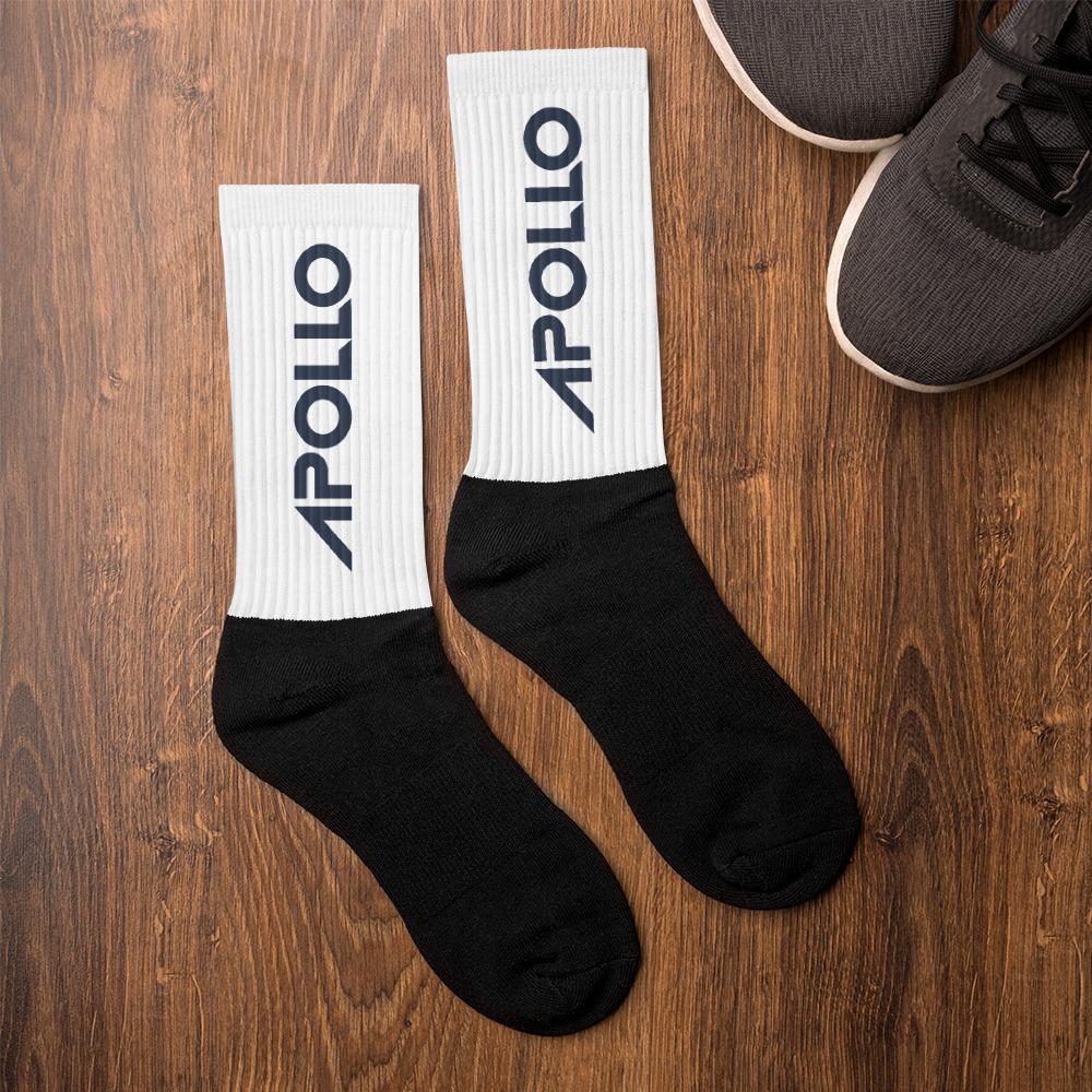 Comfortable Cushioned Crew Socks with Bold Printed Artwork