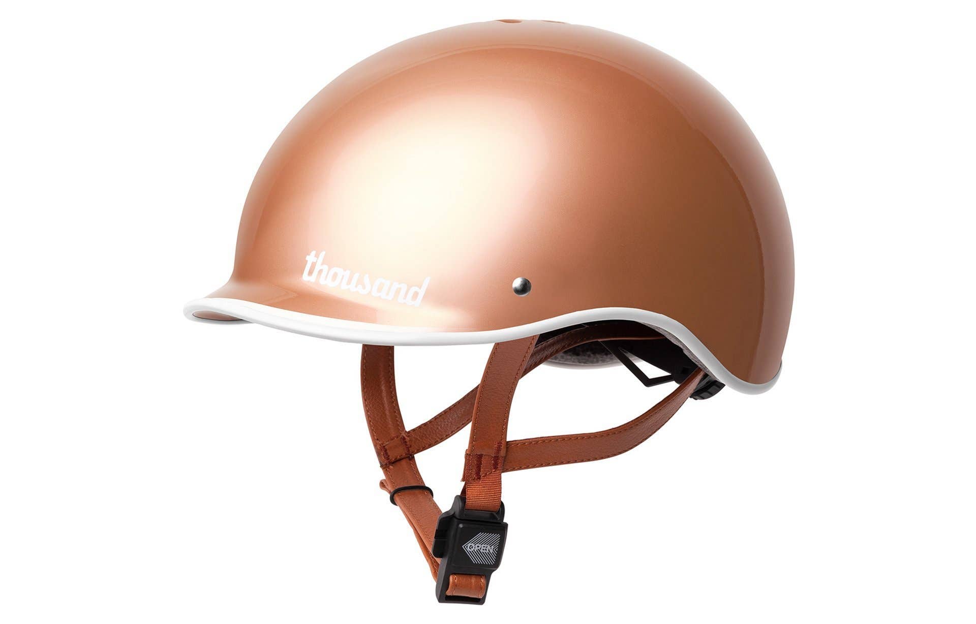 bike helmet rose gold Rose Gold Heritage Helmet – Electric Sports Company