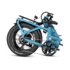 XP4 750 Electric Bike Folding Step-Thru Raindrop Blue