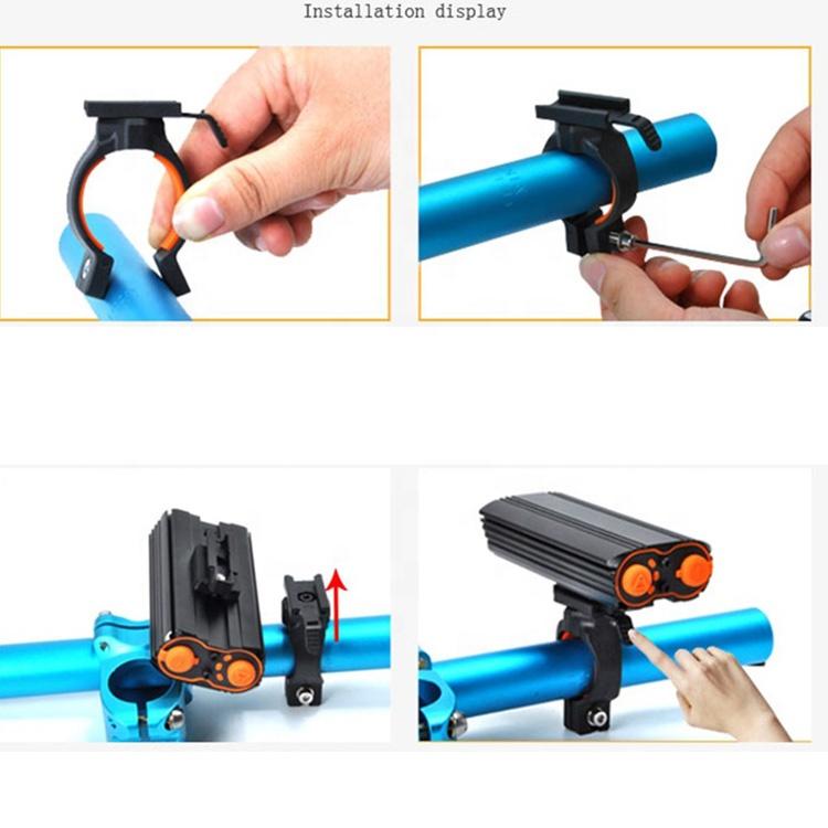 Adjustable Rechargeable LED Electric Scooter Headlight Waterproof
