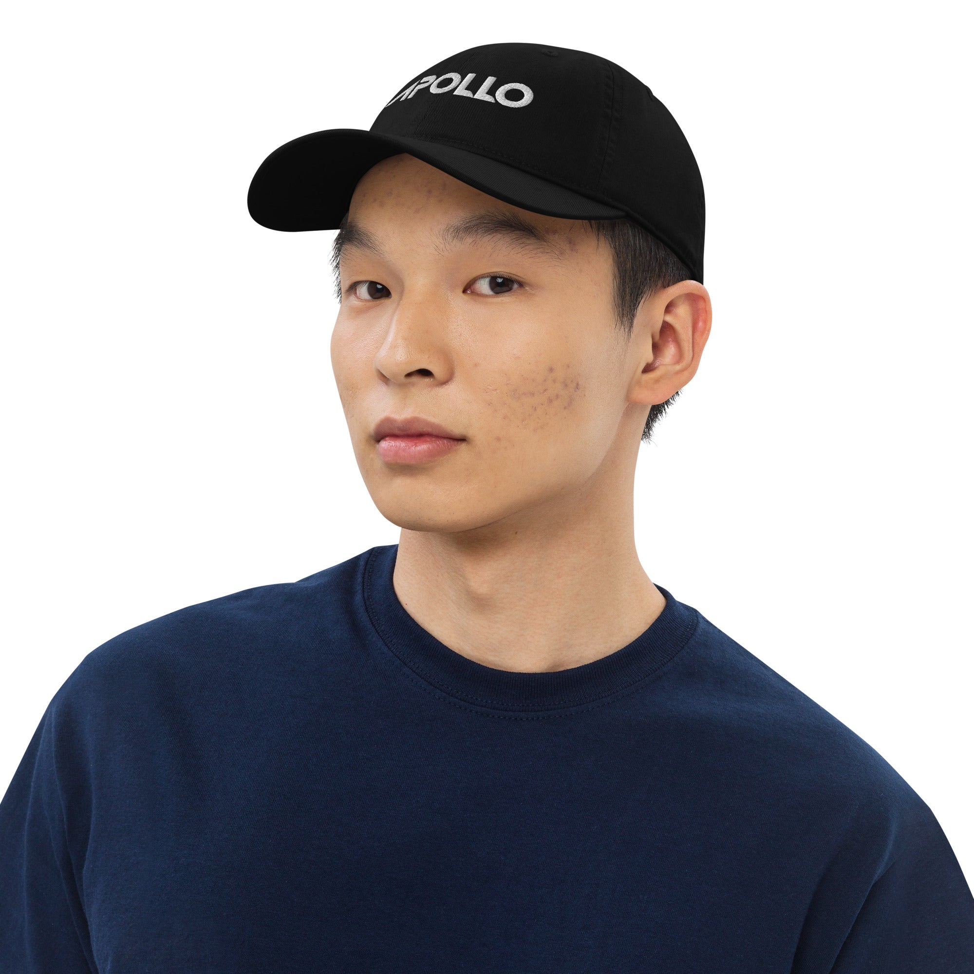 Organic Cotton Dad Hat 6-Panel Adjustable Baseball Cap