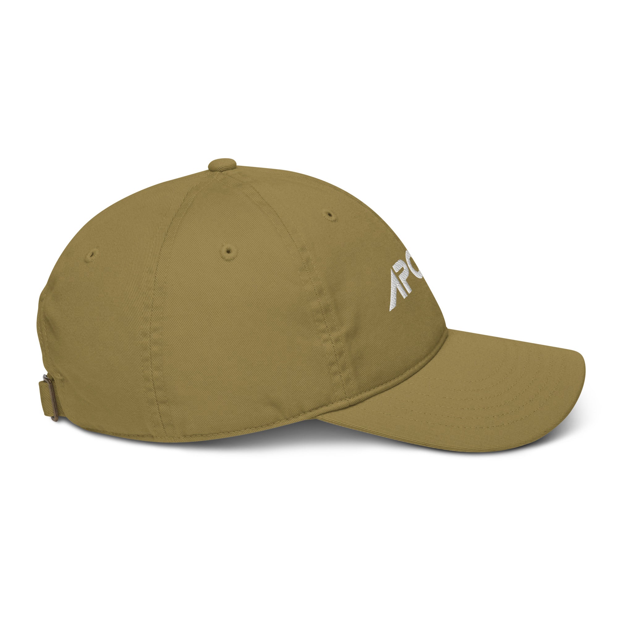 Organic Cotton Dad Hat 6-Panel Adjustable Baseball Cap