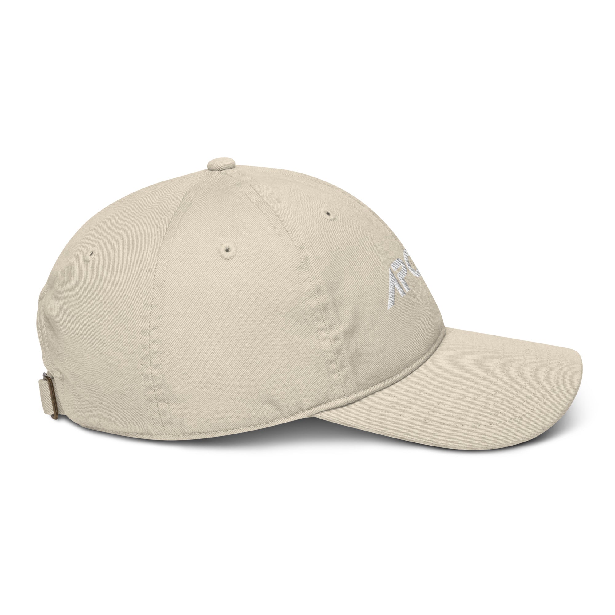 Organic Cotton Dad Hat 6-Panel Adjustable Baseball Cap