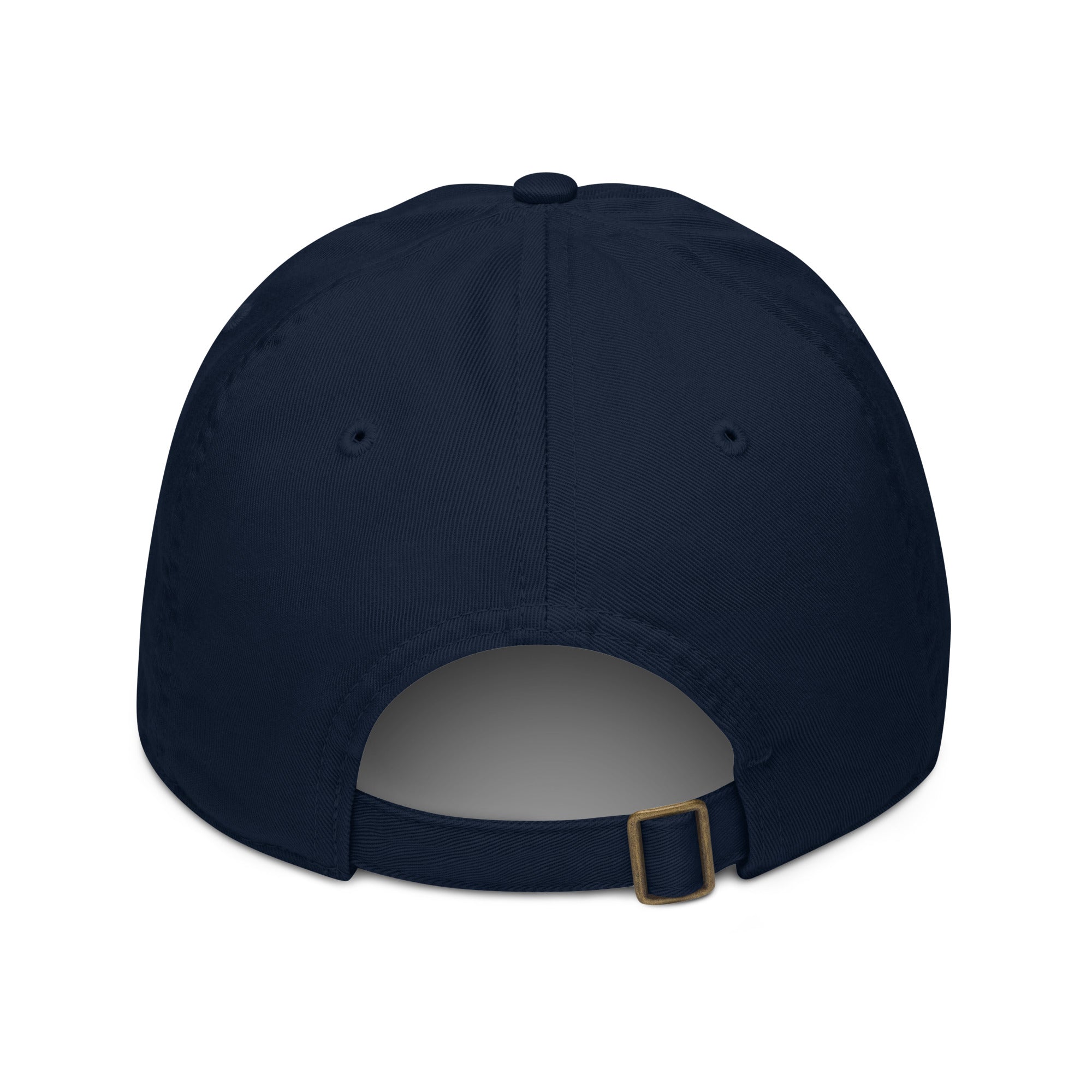 Organic Cotton Dad Hat 6-Panel Adjustable Baseball Cap