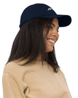 Organic Cotton Dad Hat 6-Panel Adjustable Baseball Cap