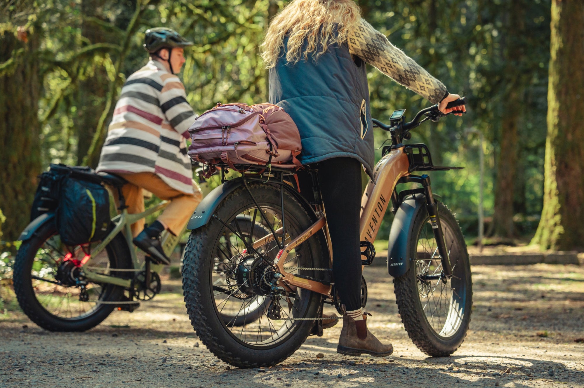 Aventon Aventure 3 Step-Through Fat Tire Electric Bike 750W 65‑Mile