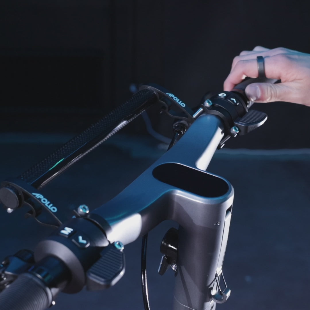 Handlebar Extender for Electric Scooters 9.8 Inch Carbon Style