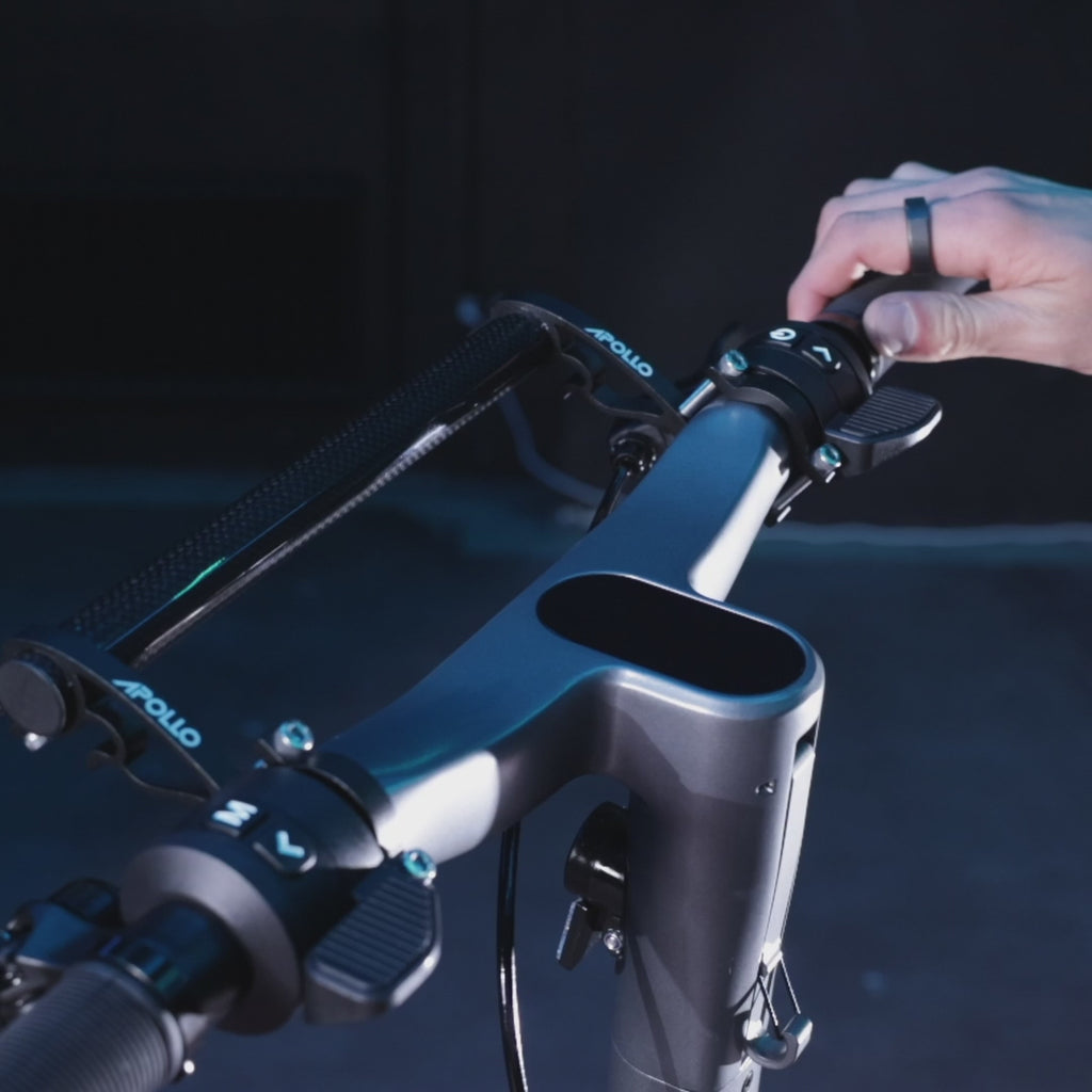 Handlebar Extender for Electric Scooters 9.8 Inch Carbon Style