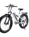 Rocky Road 48 Volt High End Electric Fat Tire Straight Frame Mountain Bicycle