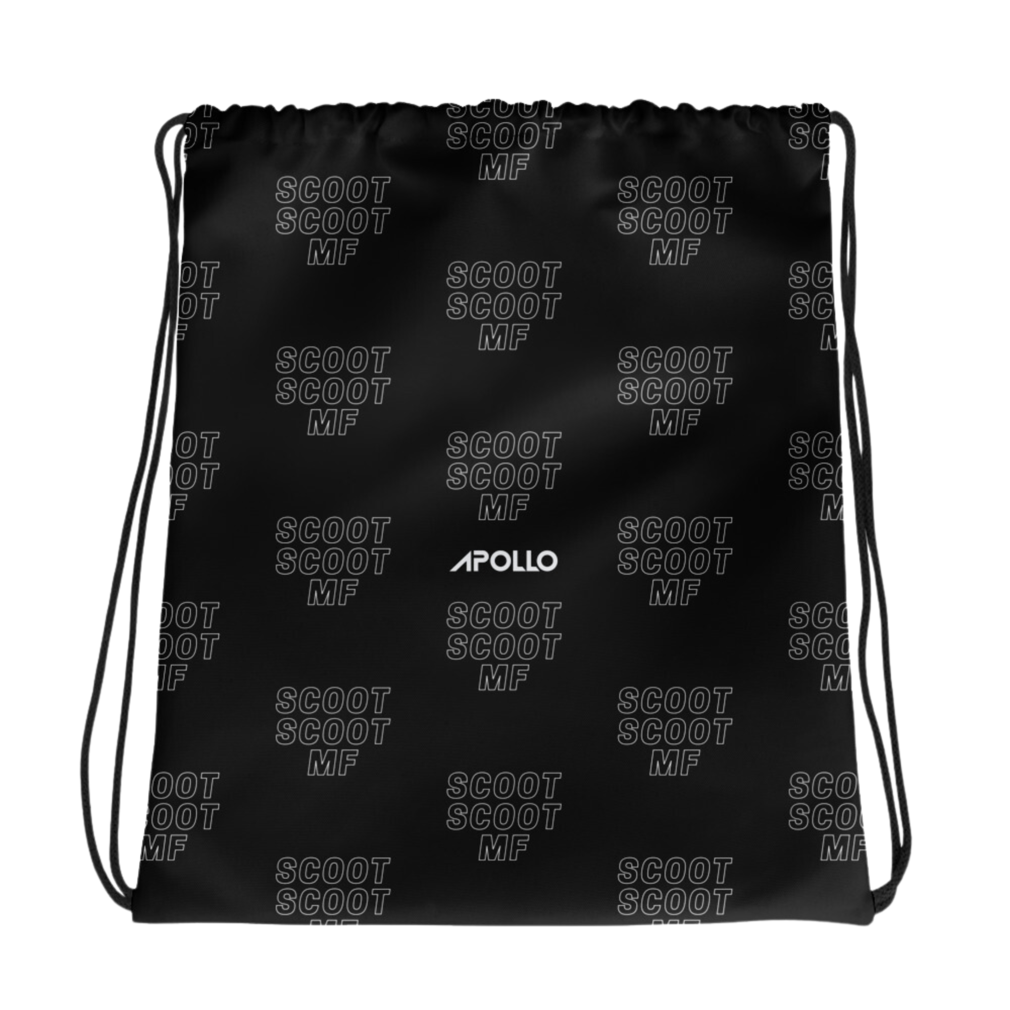 Scoot Scoot MF Drawstring Gym Backpack 15x17 Inch