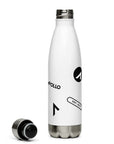 Stainless Steel Insulated Water Bottle 17 oz White