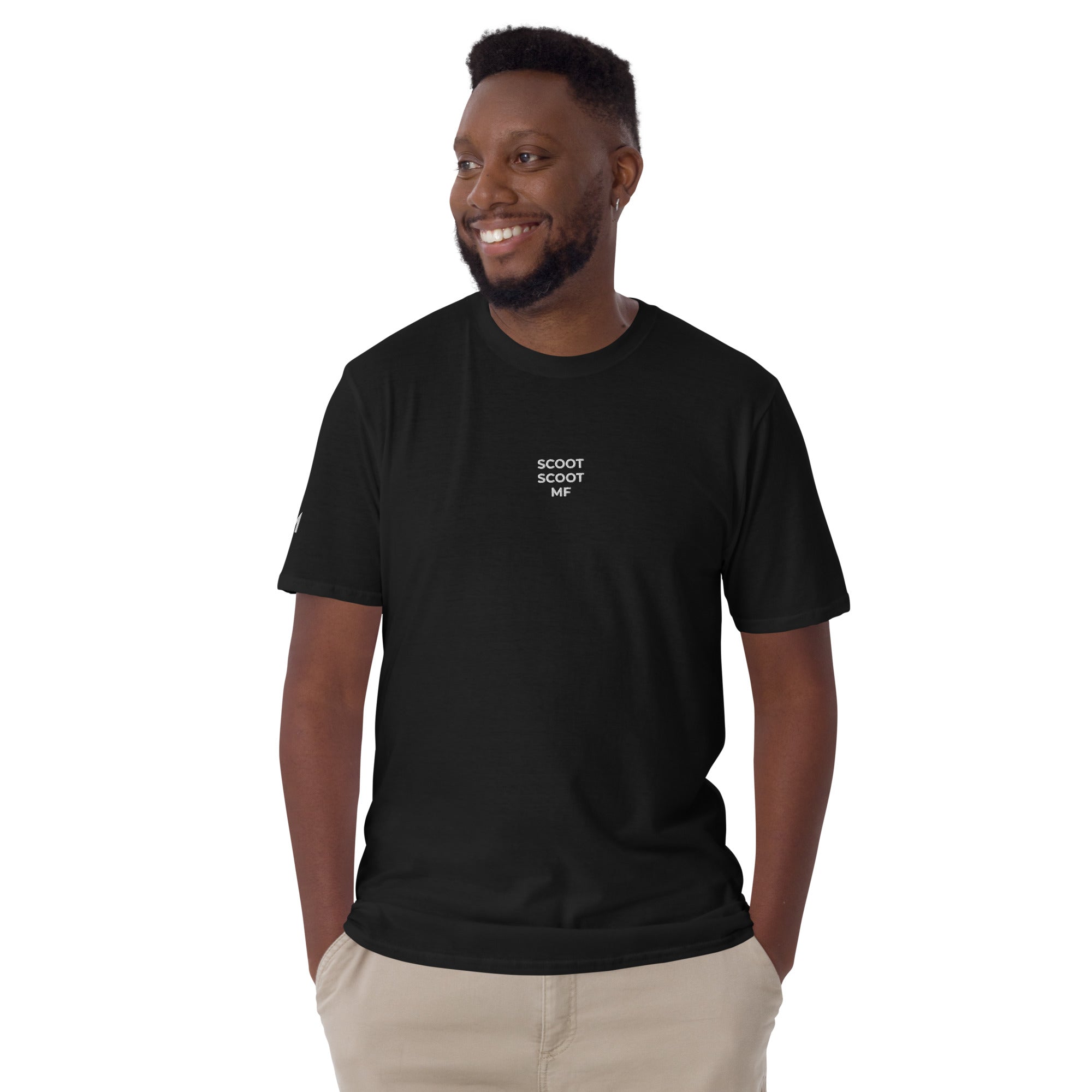 Scoot Scoot MF Graphic Unisex T-Shirt Cotton Black