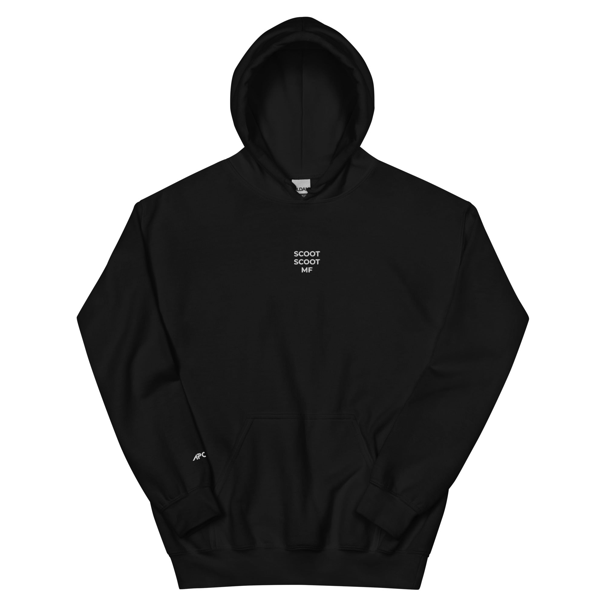 Scoot Scoot MF Unisex Fleece Pullover Hoodie Black