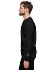 Premium Unisex Crewneck Sweatshirt Soft Fleece Black