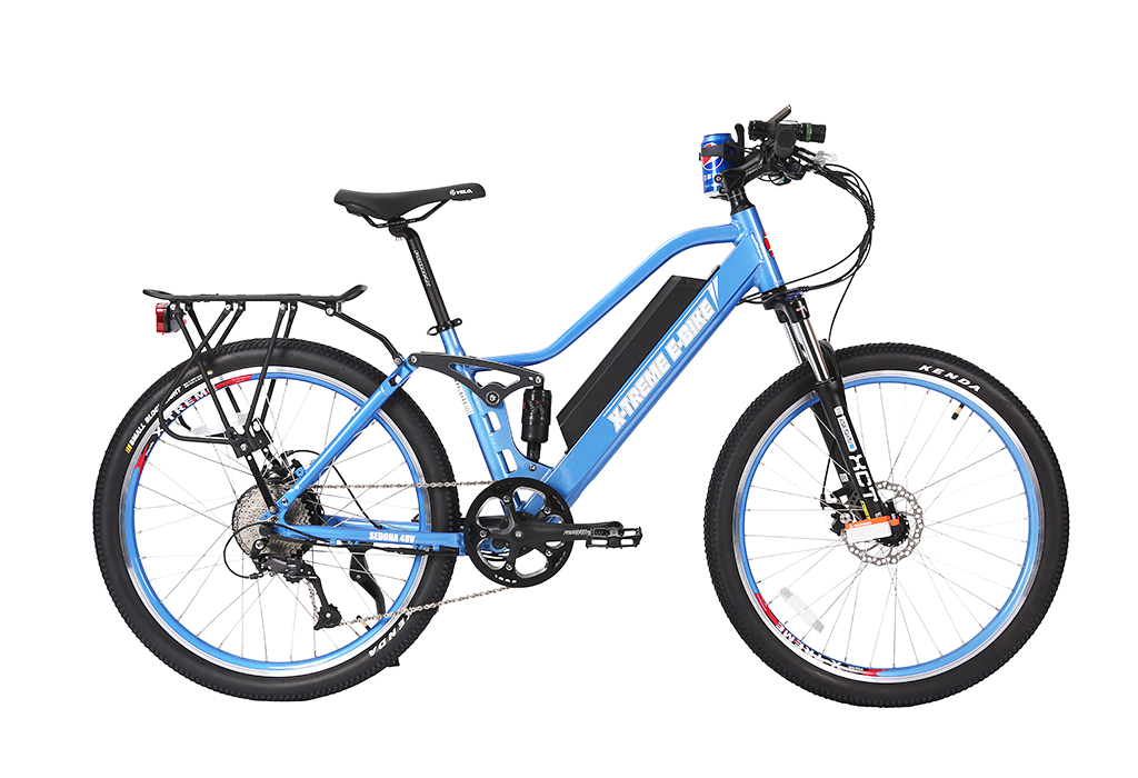 electric bicycle mall X-Treme Sedona 48 Volt Step-Through Frame Electric Mountain Bicycle – Electric Sports Company