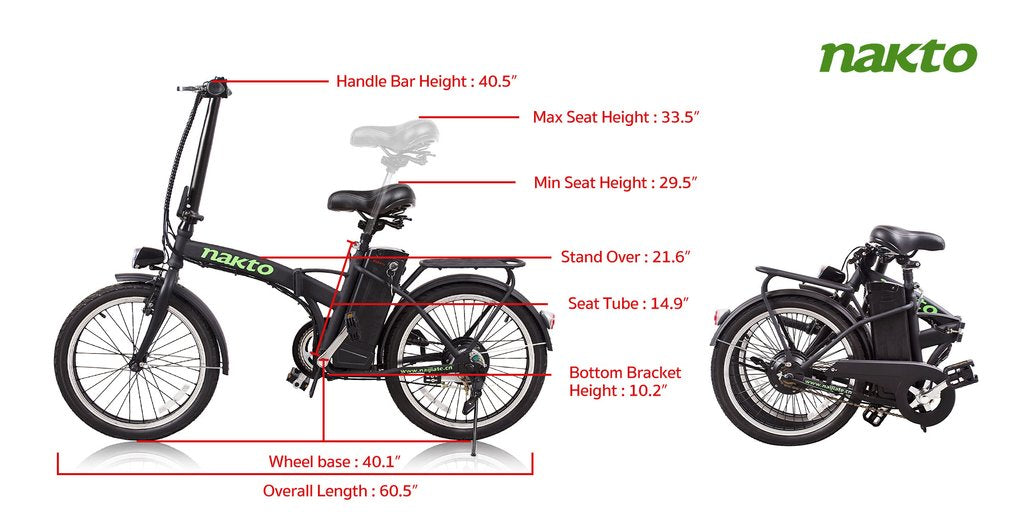 NAKTO Fashion Electric Bike